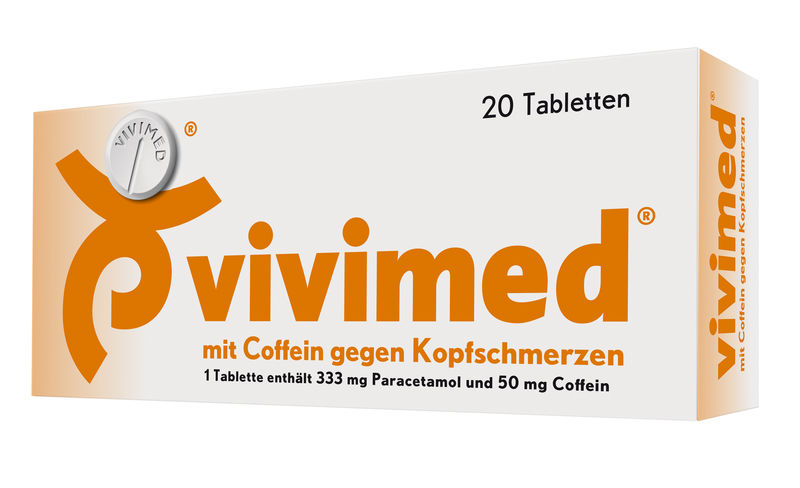 VIVIMED mit Coffein gegen Kopfschmerzen Tabletten