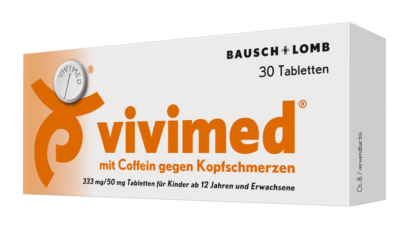 VIVIMED mit Coffein gegen Kopfschmerzen Tabletten