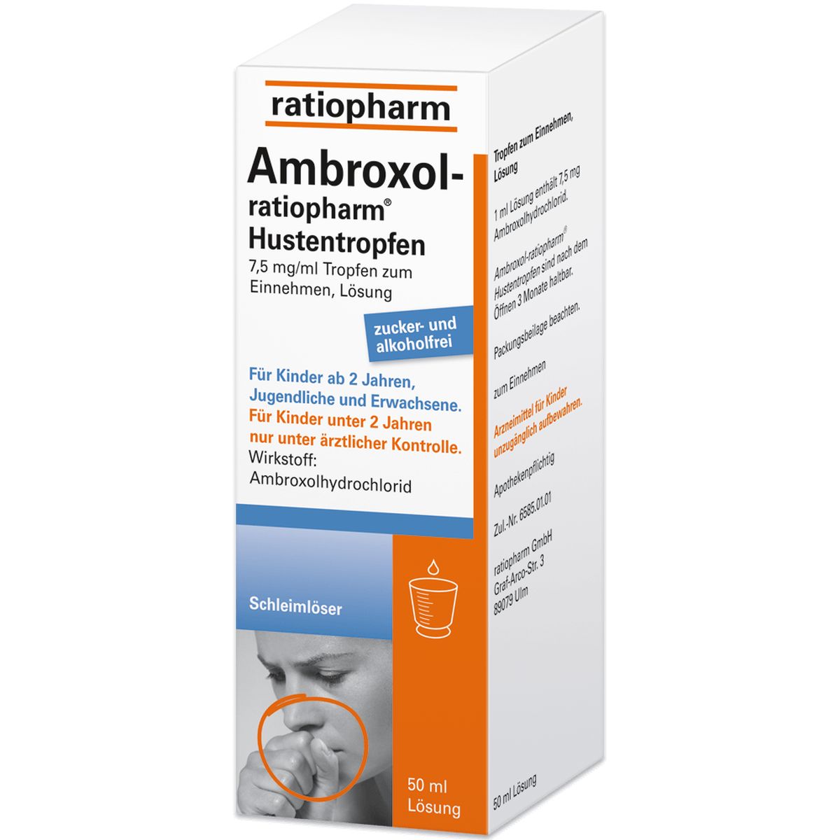 AMBROXOL-ratiopharm Hustentropfen