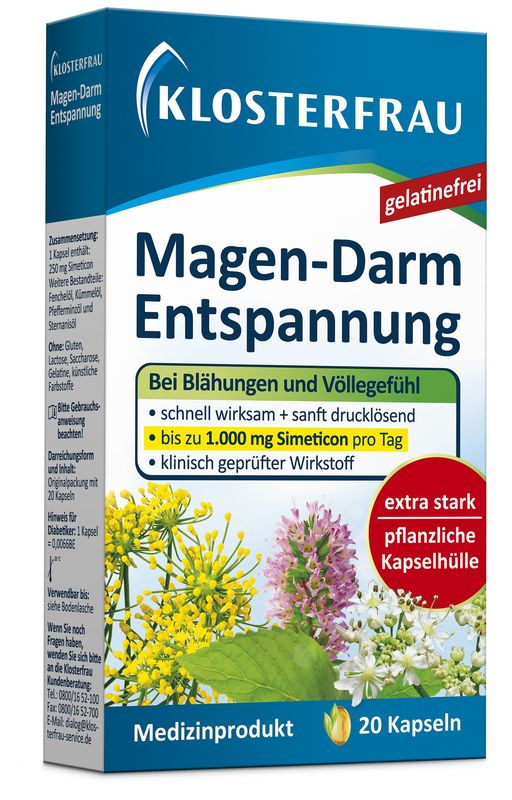 KLOSTERFRAU Magen-Darm Entspannung Kapseln