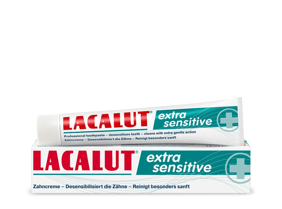 LACALUT extra sensitive Wirkzahncreme