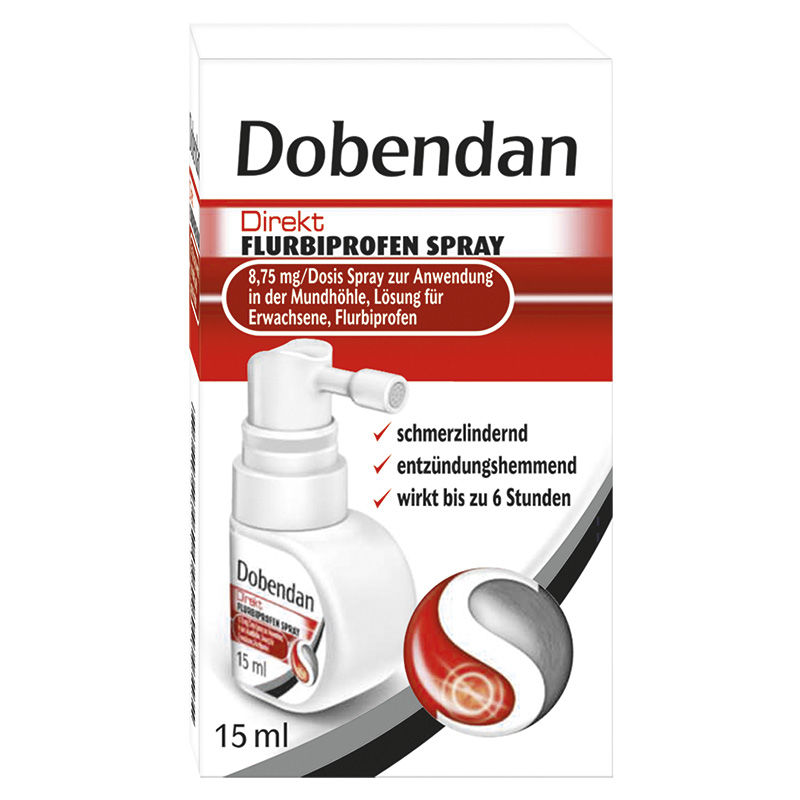 DOBENDAN Direkt Flurbiprofen Spray 8,75mg/Dos.Mund