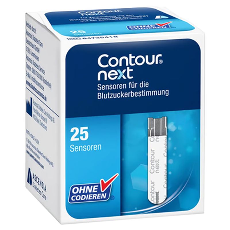 CONTOUR Next Sensoren Teststreifen