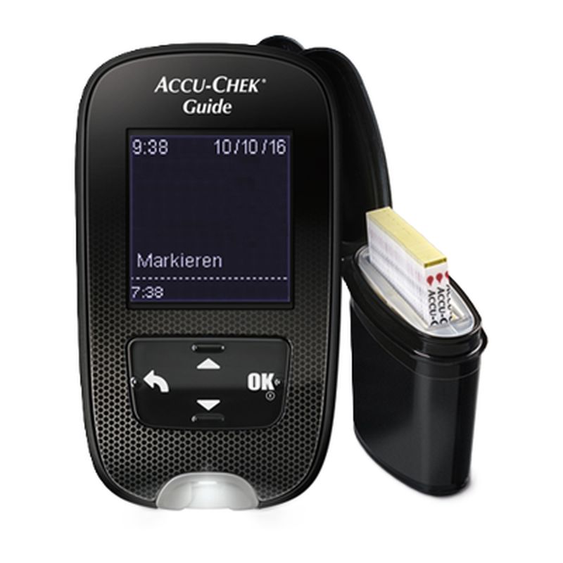 ACCU-CHEK Guide Blutzuckermessger�t Set mmol/l