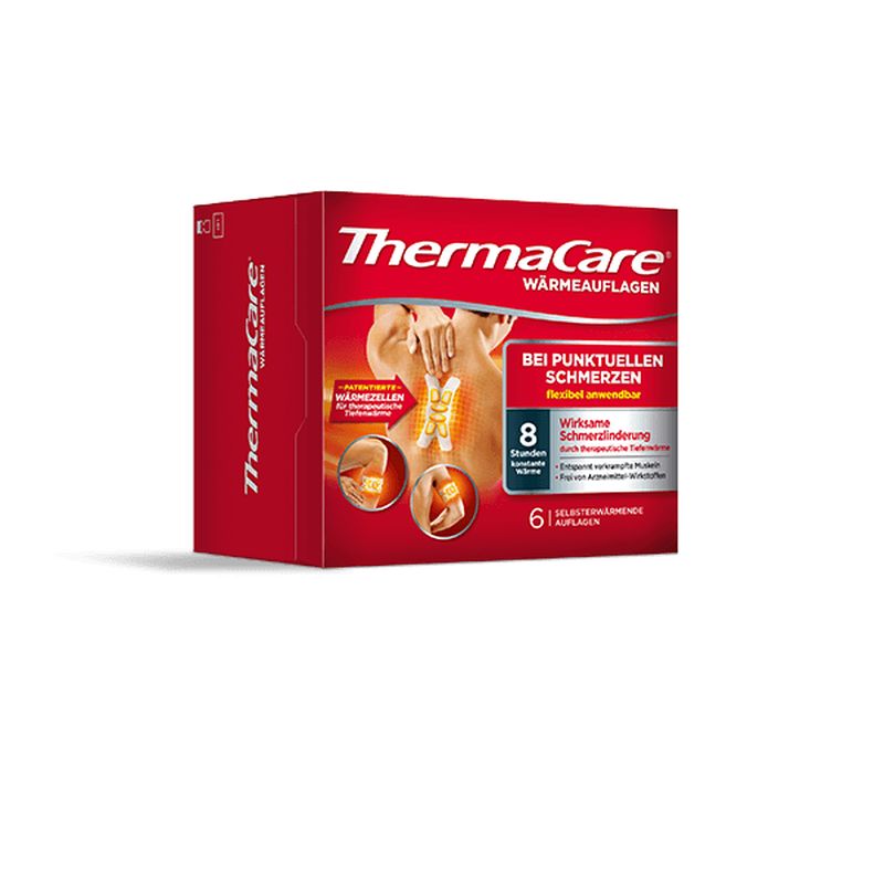 THERMACARE bei punktuellen Schmerzen Wrmeauflagen