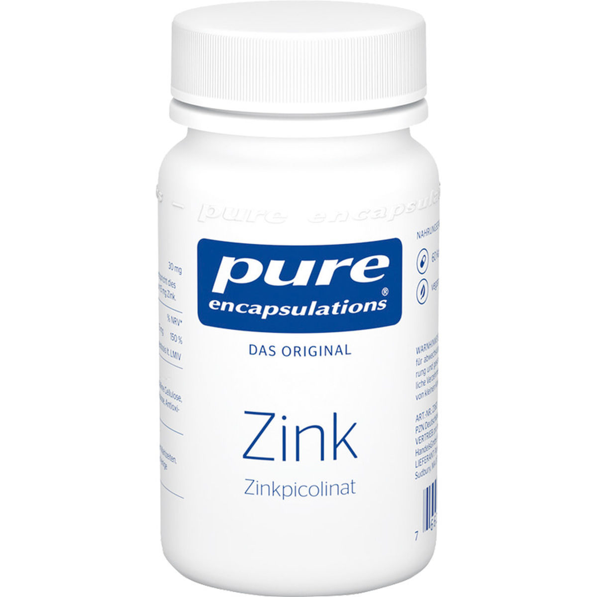 PURE ENCAPSULATIONS Zink Zinkpicolinat Kapseln