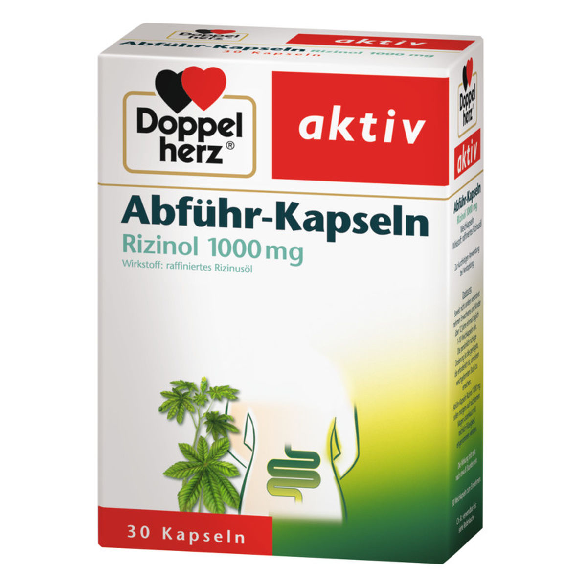 DOPPELHERZ Abfhr-Kapseln Rizinol 1.000 mg