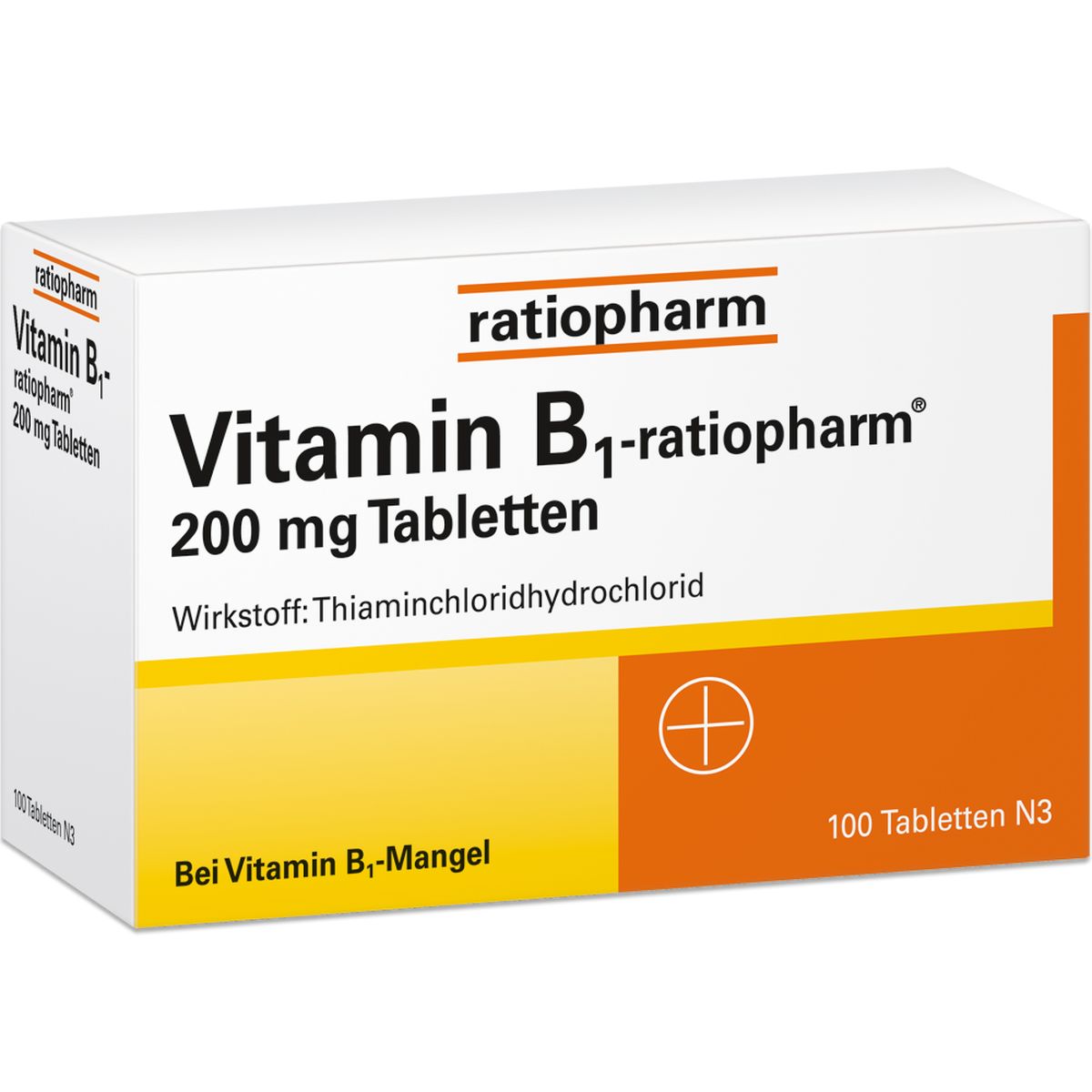 VITAMIN B1-RATIOPHARM 200 mg Tabletten