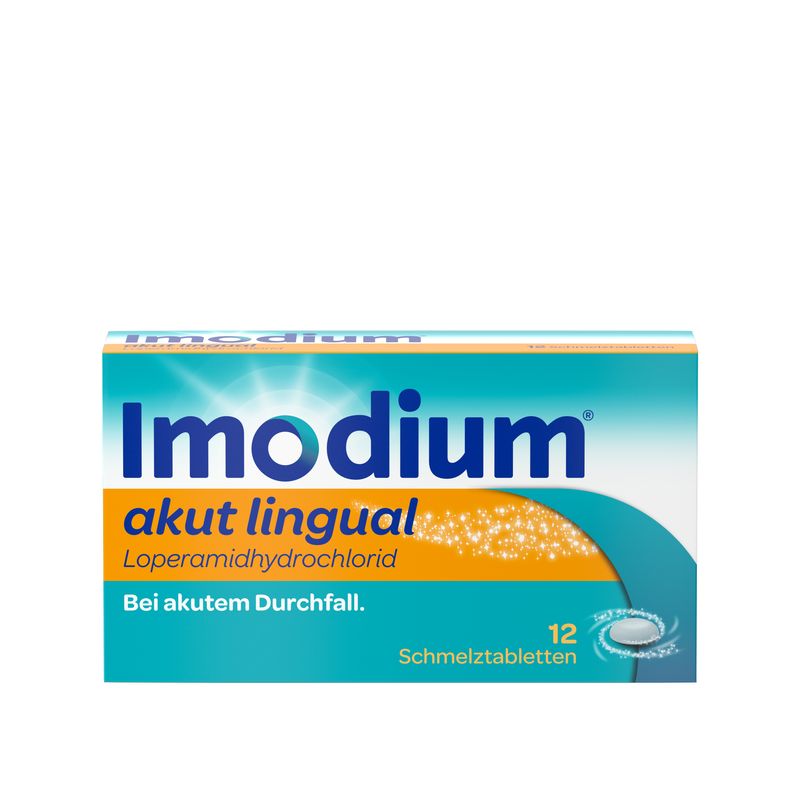 IMODIUM akut lingual Schmelztabletten