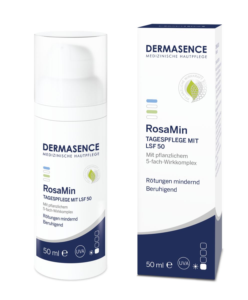 DERMASENCE RosaMin Tagespflege mit LSF 50