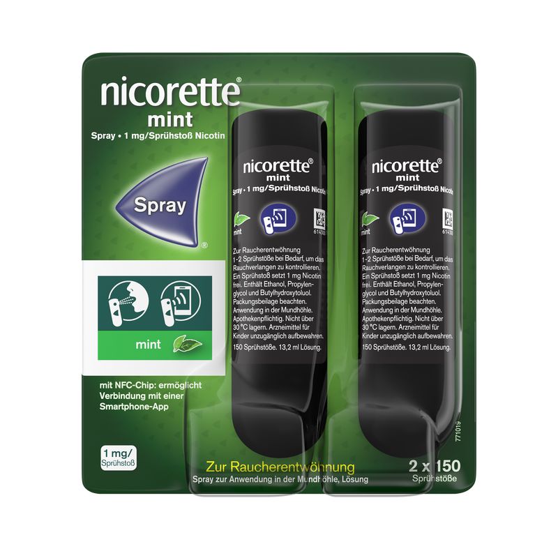 NICORETTE Mint Spray 1 mg/Sprhsto NFC