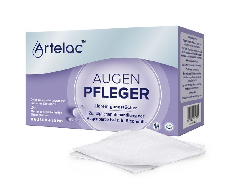 ARTELAC Augenpfleger Lidreinigungstcher