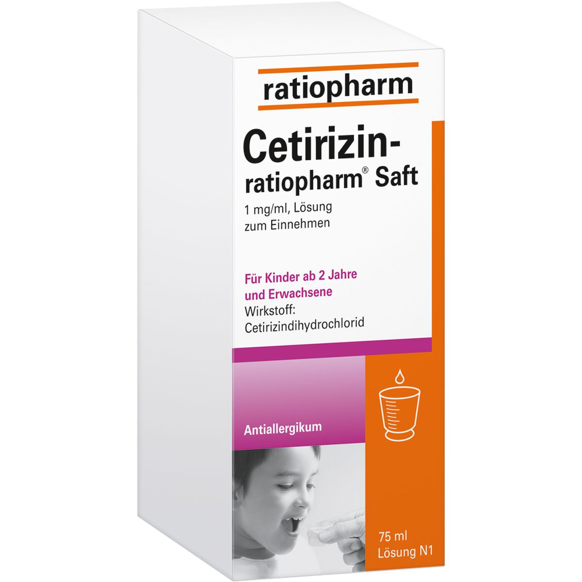 CETIRIZIN-ratiopharm Saft