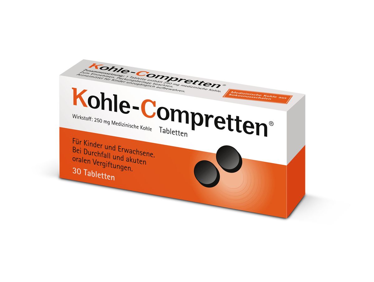 KOHLE Compretten Tabletten