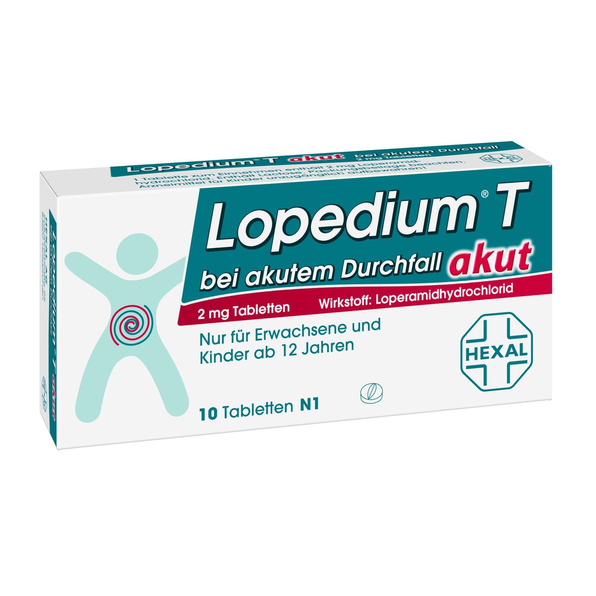 LOPEDIUM T akut bei akutem Durchfall Tabletten