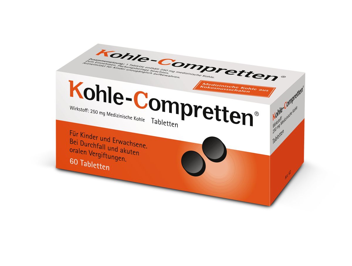 KOHLE Compretten Tabletten