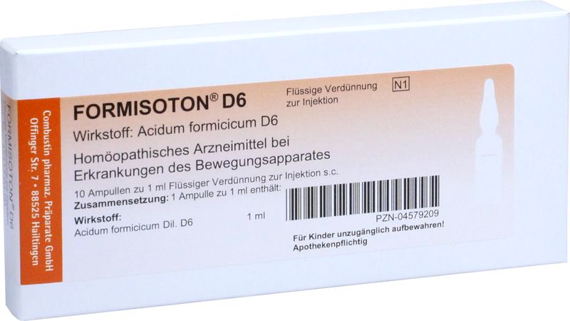 FORMISOTON D 6 Ampullen