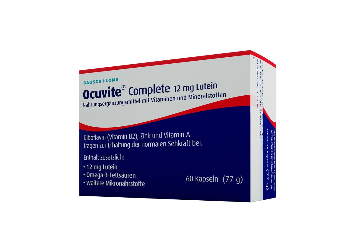 OCUVITE Complete 12 mg Lutein Kapseln