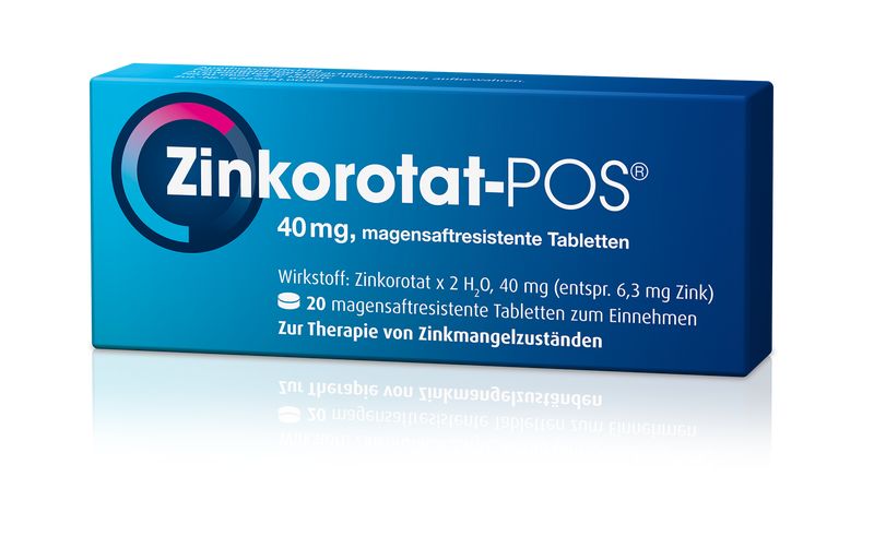 ZINKOROTAT POS magensaftresistente Tabletten