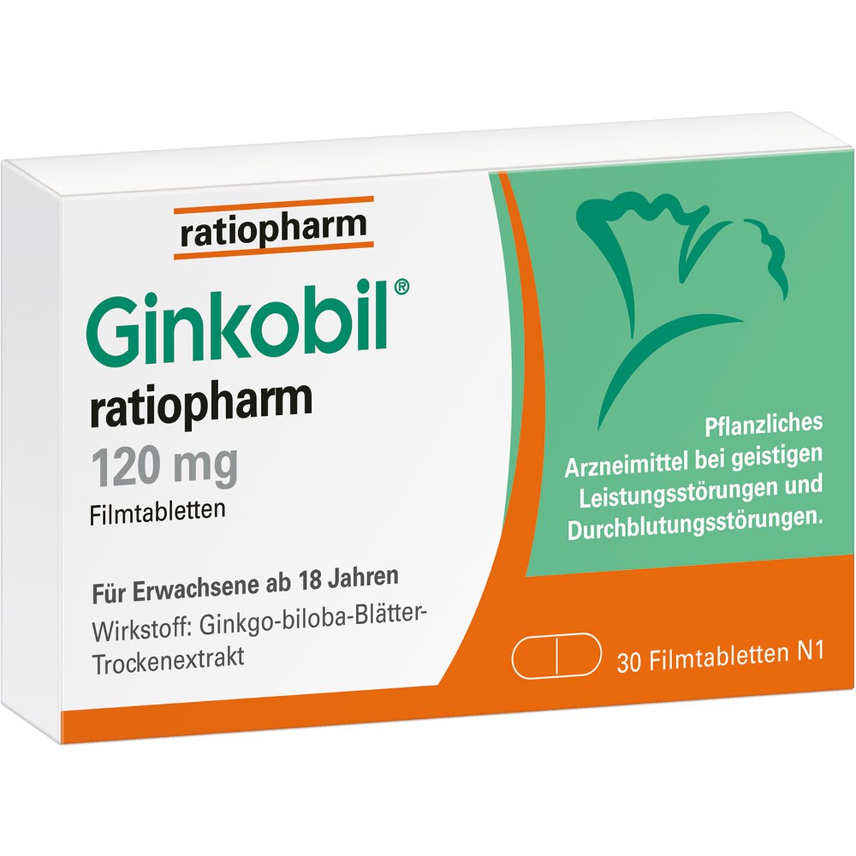 GINKOBIL-ratiopharm 120 mg Filmtabletten