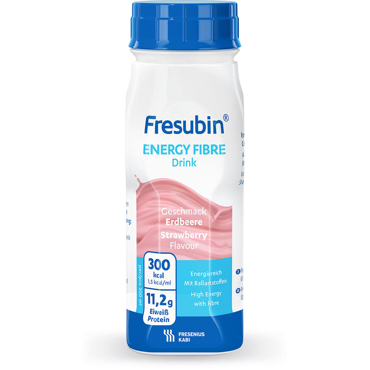 FRESUBIN ENERGY Fibre DRINK Erdbeere Trinkflasche