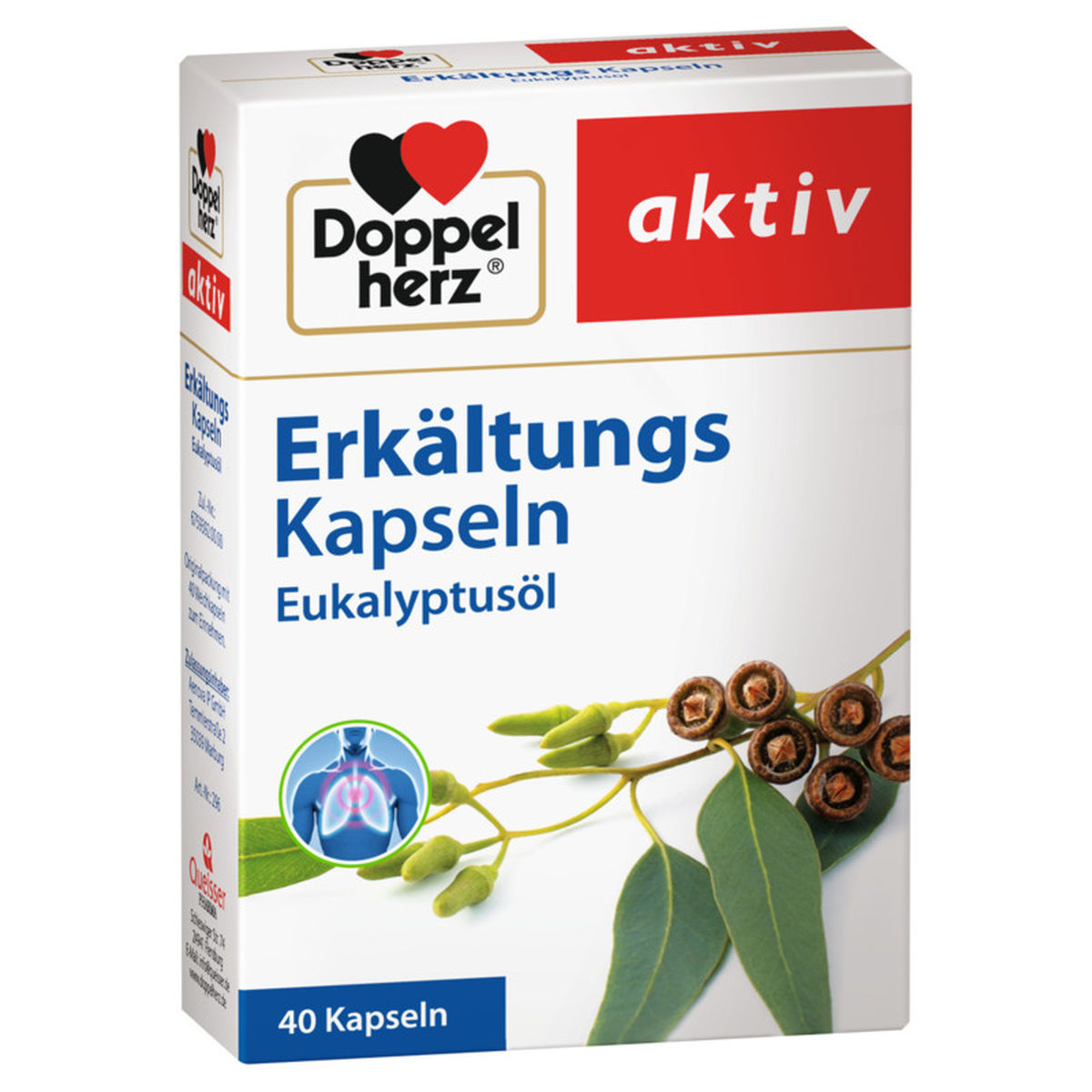 DOPPELHERZ Erkltungskapseln Eukalyptusl