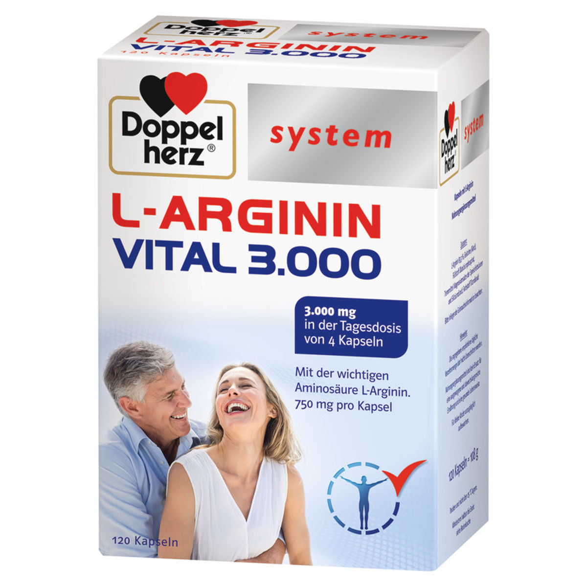 DOPPELHERZ L-Arginin Vital 3.000 system Kapseln