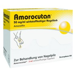 AMOROCUTAN 50 mg/ml wirkstoffhaltiger Nagellack