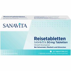 REISETABLETTEN Sanavita 50 mg Tabletten