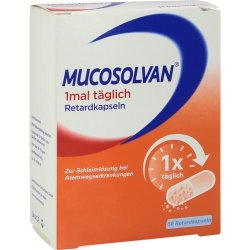 MUCOSOLVAN 1mal tglich Retardkapseln