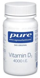 PURE ENCAPSULATIONS Vitamin D3 4000 I.E. Kapseln