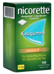 NICORETTE Kaugummi 4 mg freshfruit