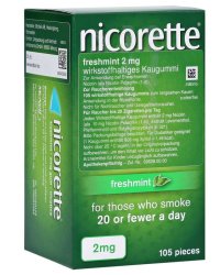 NICORETTE 2 mg freshmint Kaugummi