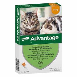 ADVANTAGE 40 mg Lsg.f.kl.Katzen/kl.Zierkaninchen