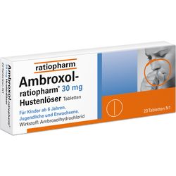 AMBROXOL-ratiopharm 30 mg Hustenlser Tabletten