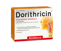 DORITHRICIN Halstabletten Waldbeere