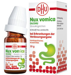 NUX VOMICA D 6 DHU Glob.bei Erkr.d.Verdauungsorg.