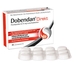 DOBENDAN Direkt Flurbiprofen 8,75 mg Lutschtabl.