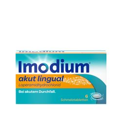 IMODIUM akut lingual Schmelztabletten