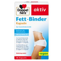 DOPPELHERZ Fett-Binder Kapseln