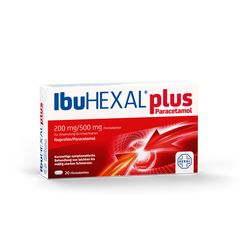 IBUHEXAL plus Paracetamol 200 mg/500 mg Filmtabl.