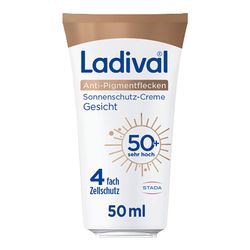 LADIVAL Anti-Pigmentflecken Creme Gesicht LSF 50+