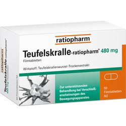 TEUFELSKRALLE-RATIOPHARM Filmtabletten