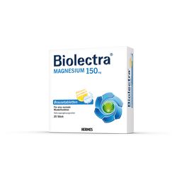 BIOLECTRA Magnesium 150 mg Zitrone Brausetabletten