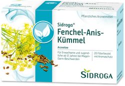 SIDROGA Fenchel Anis Kmmel Tee Filterbeutel