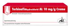 TERBINAFINHYDROCHLORID AL 10 mg/g Creme