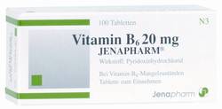 VITAMIN B6 20 mg Jenapharm Tabletten