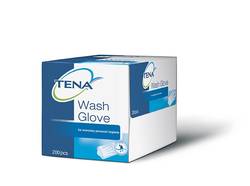TENA WASH Glove with plastic Lining