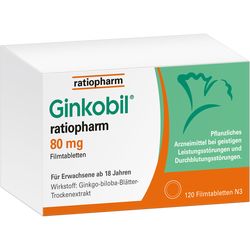 GINKOBIL-ratiopharm 80 mg Filmtabletten