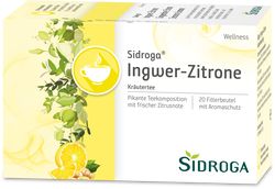 SIDROGA Wellness Ingwer-Zitrone Tee Filterbeutel